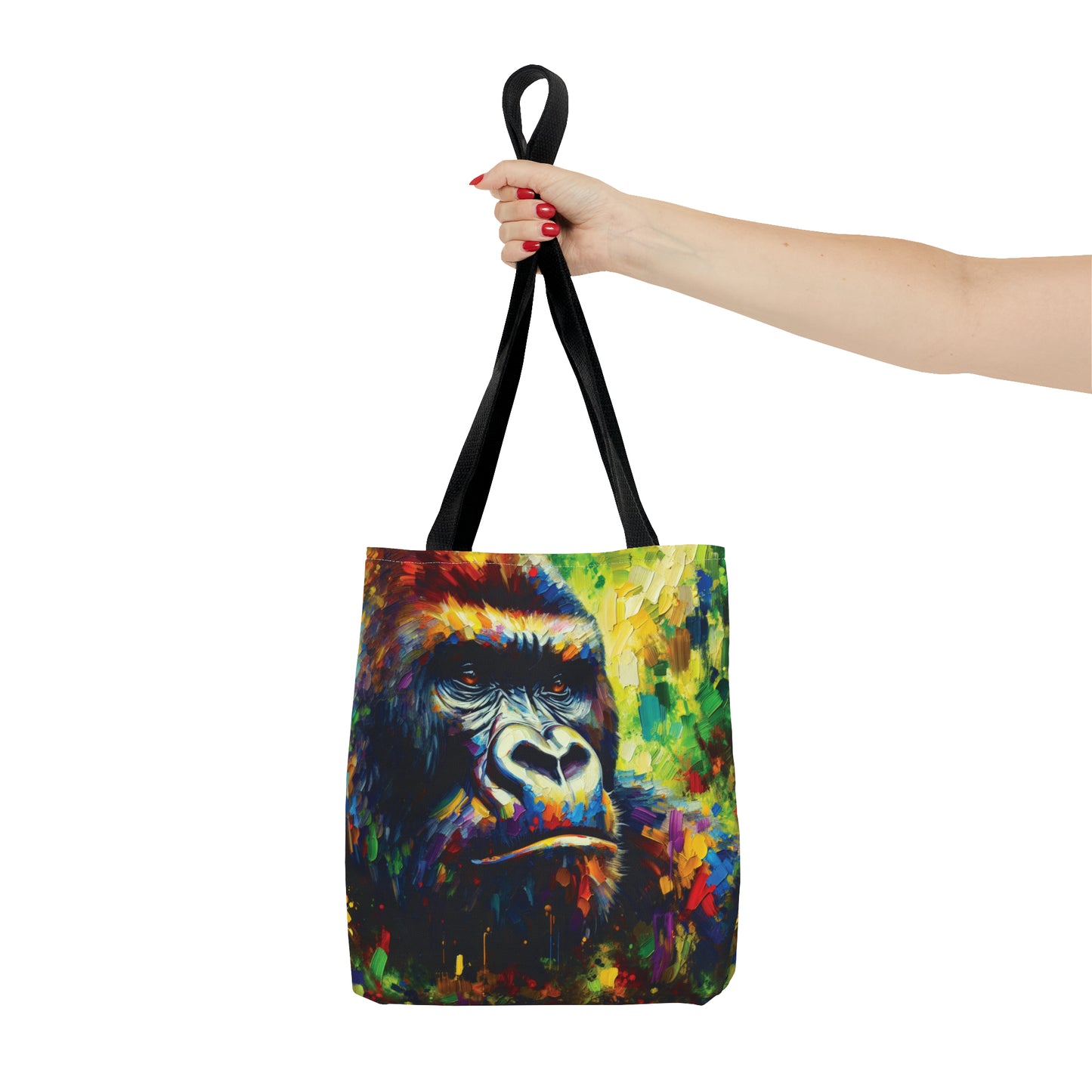 Pensive Gorilla Tote Bag