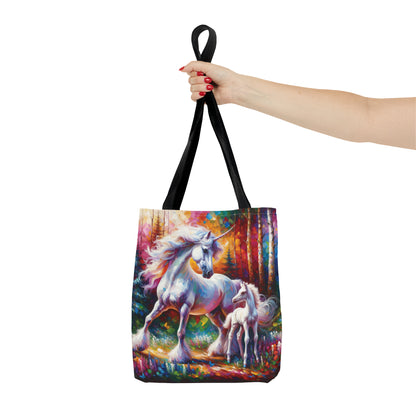 Unicorn Dad Meets His Daughter - Tote Bag