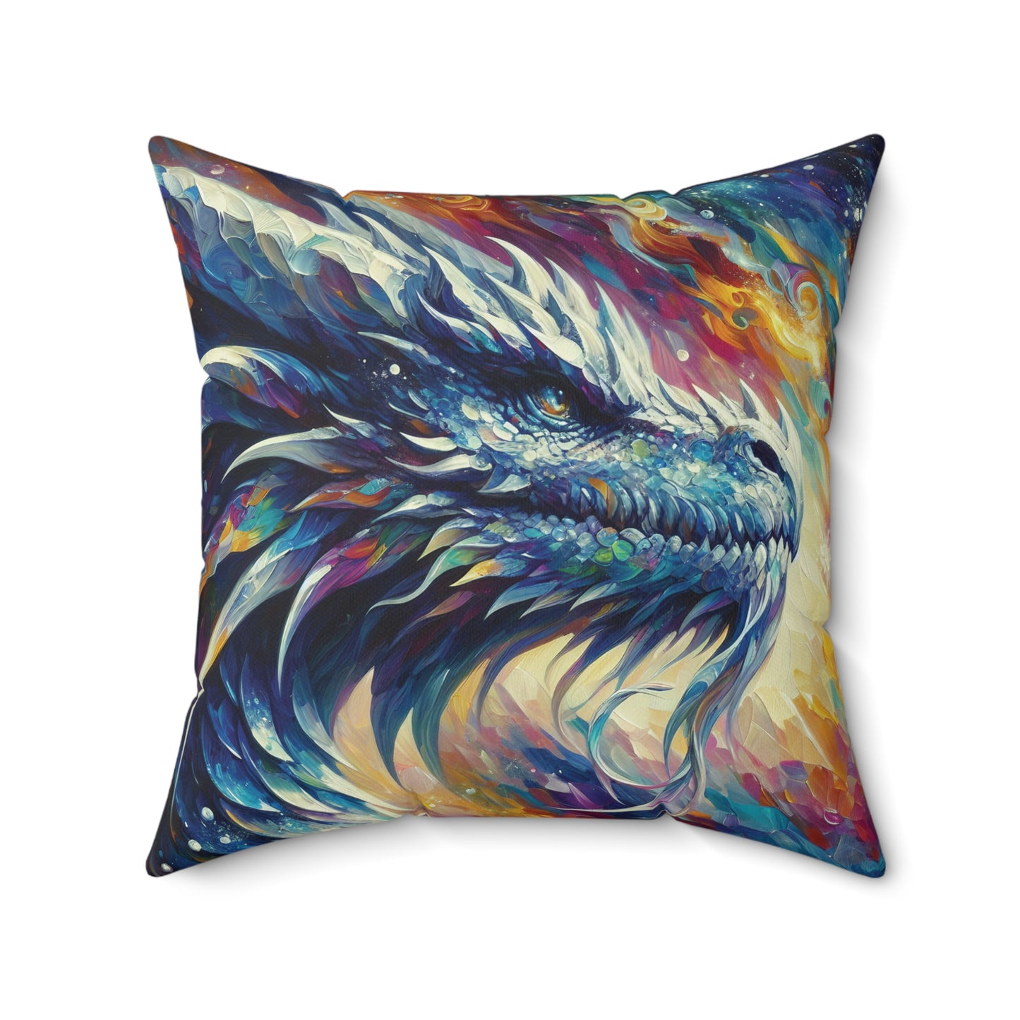 Opal Dragon - Square Pillows