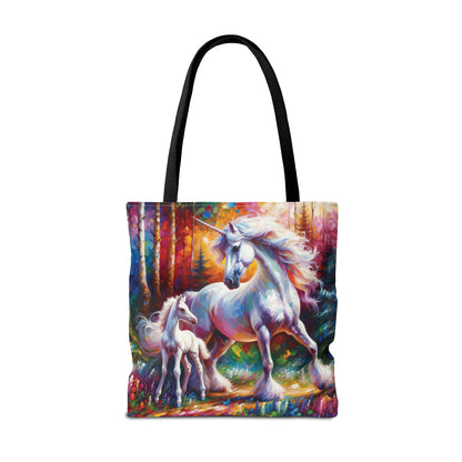 Unicorn Dad Meets His Daughter - Tote Bag