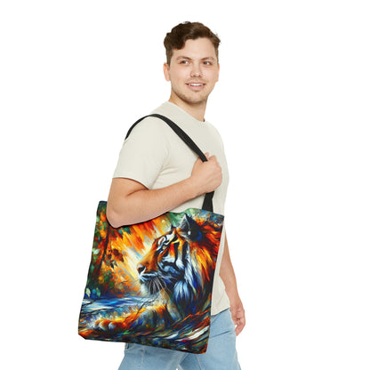 Tiger Focus Tote Bag