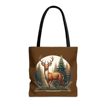 Buck in Forest - Tote Bag