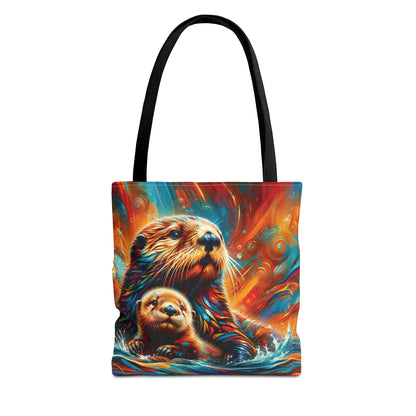 Sea Otters Tote Bag