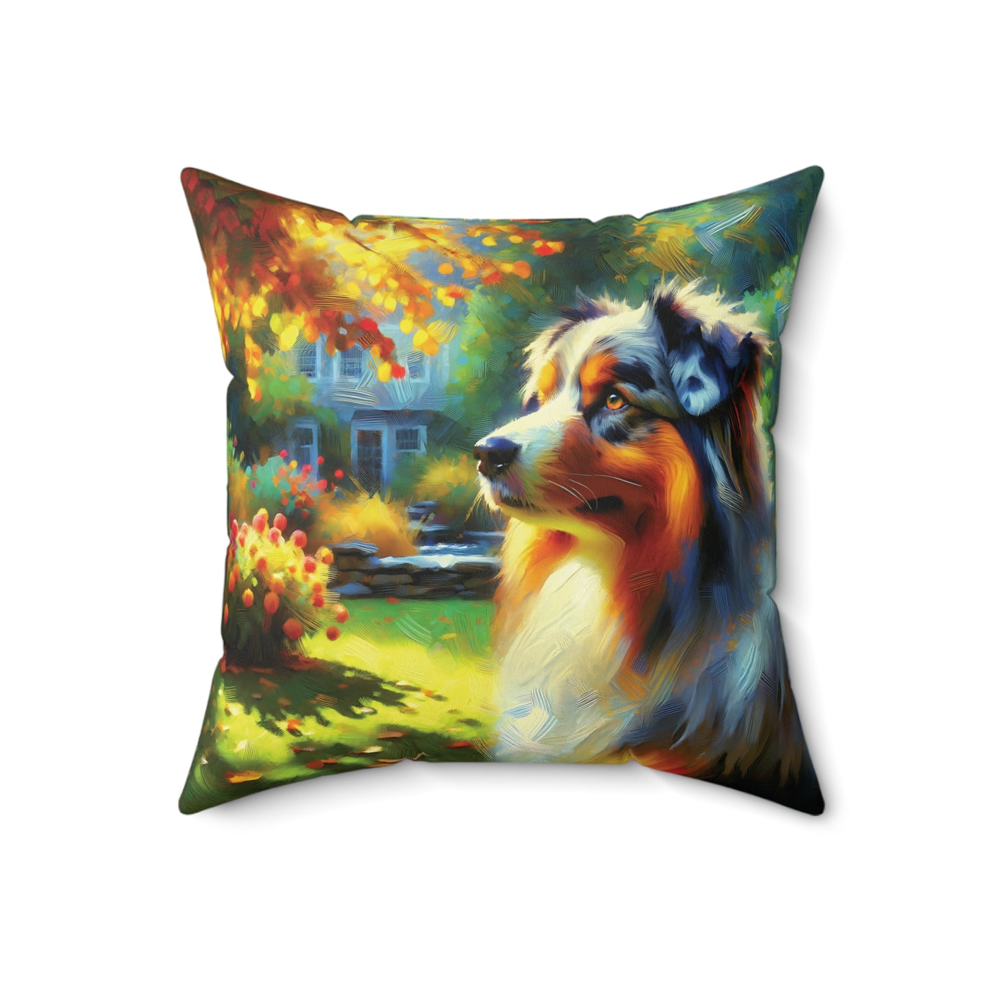 Aussie Autumn - Square Pillow