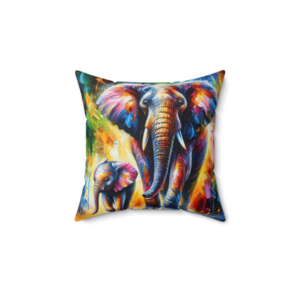 Celebrate Elephants! - Square Pillows