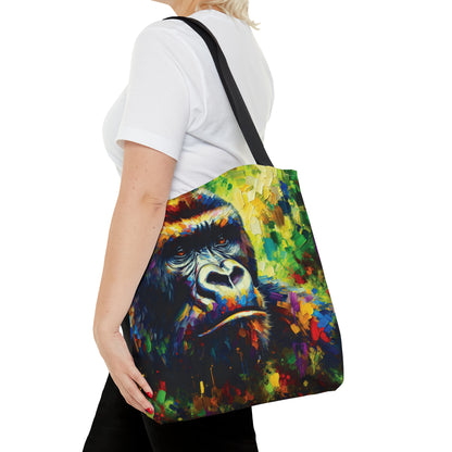 Pensive Gorilla Tote Bag