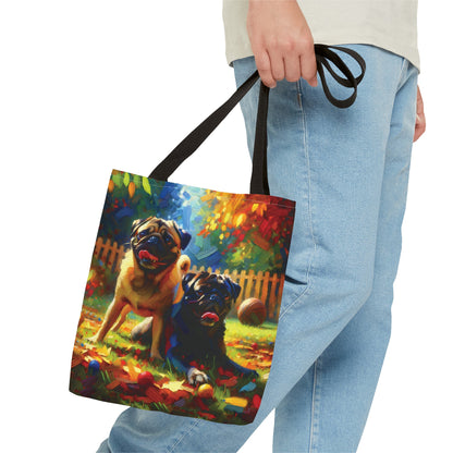 Pug Buddies - Tote Bag