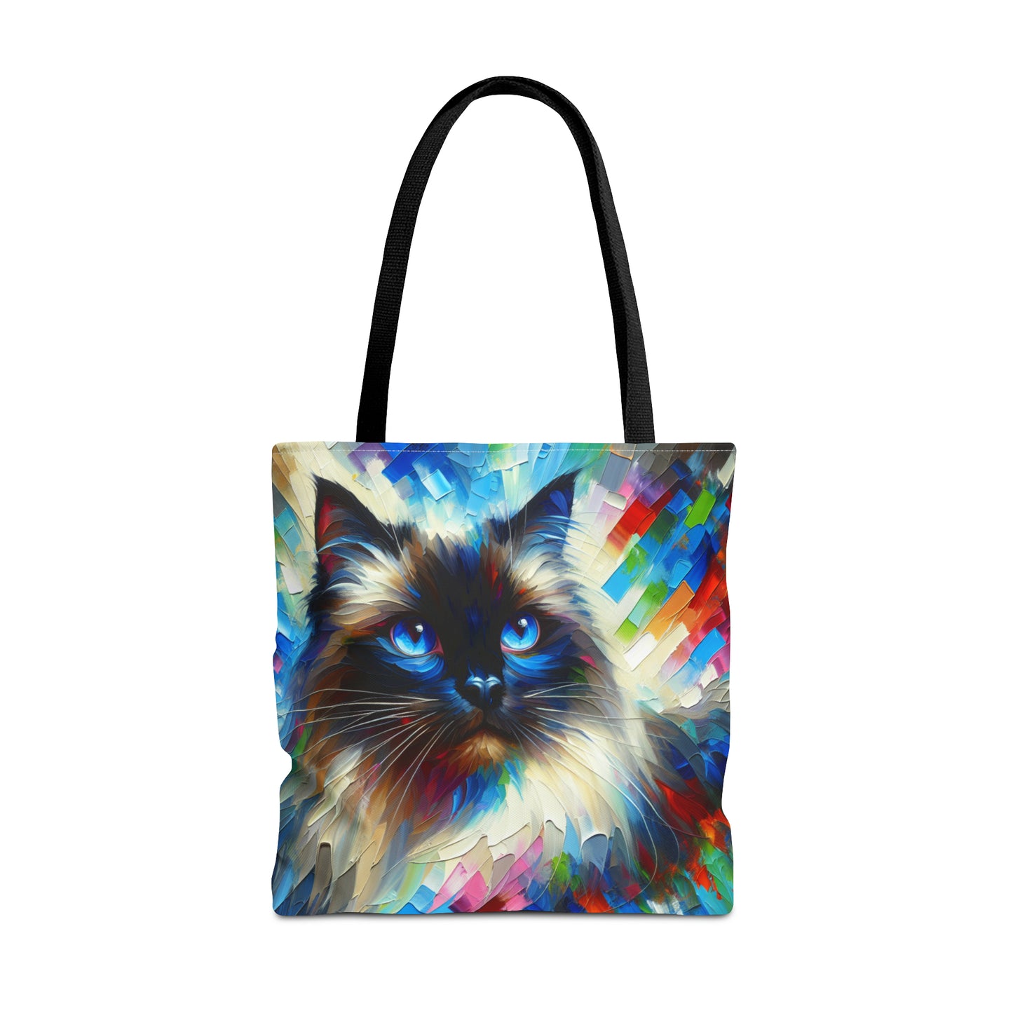 Longhair Sealpoint Cat - Tote Bag