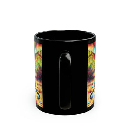 Desert Rattlesnake - Black Mug (11oz, 15oz)