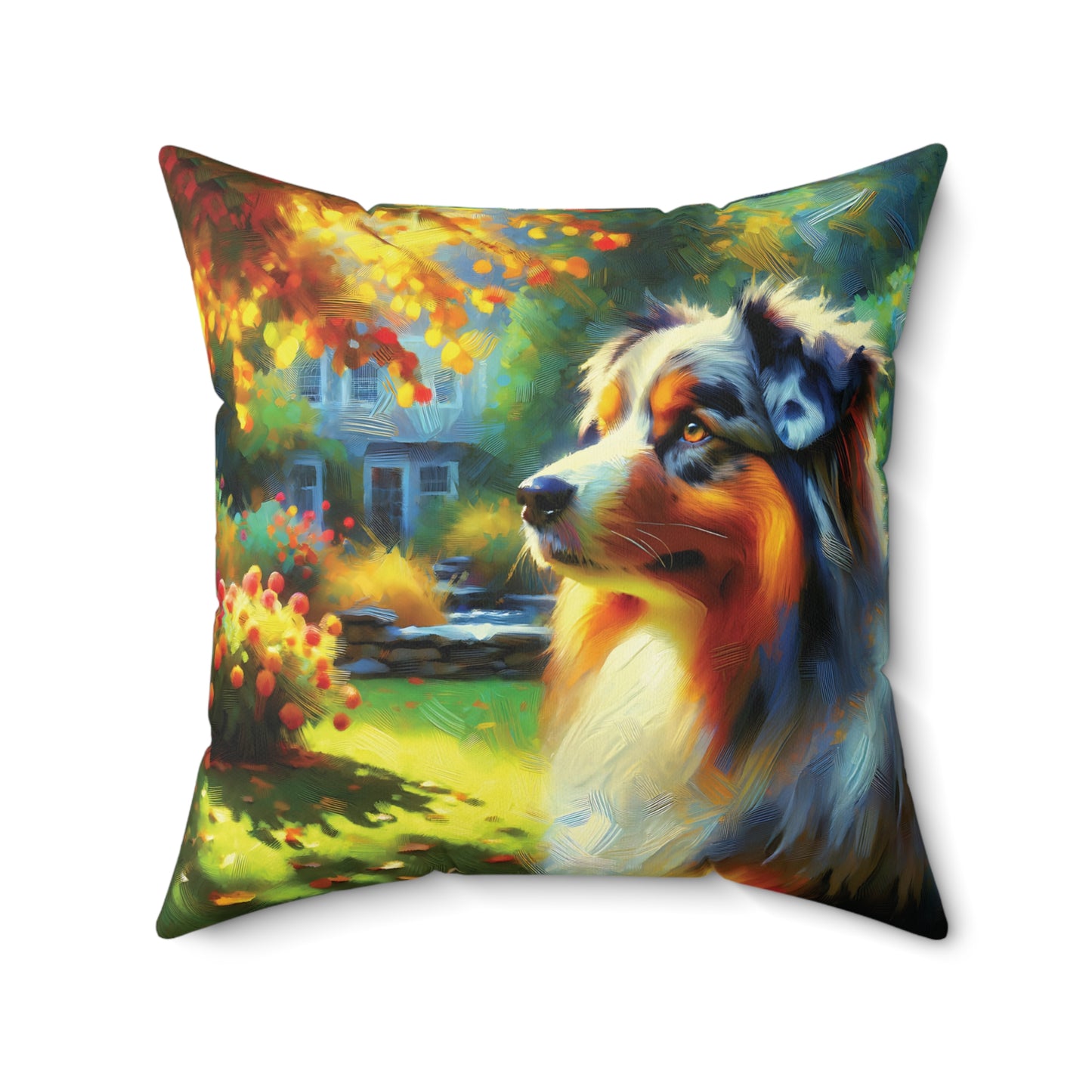 Australian Shepherd Pillow