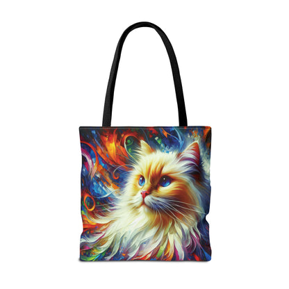 Longhair Flame Point Cat - Tote Bag