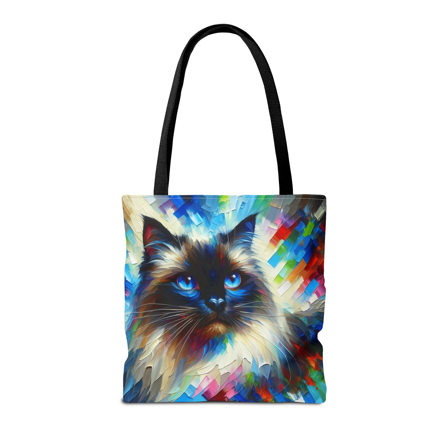 Longhair Sealpoint Cat - Tote Bag