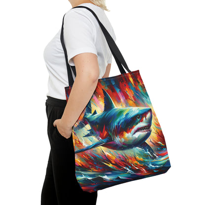 Great White Breach - Tote Bag