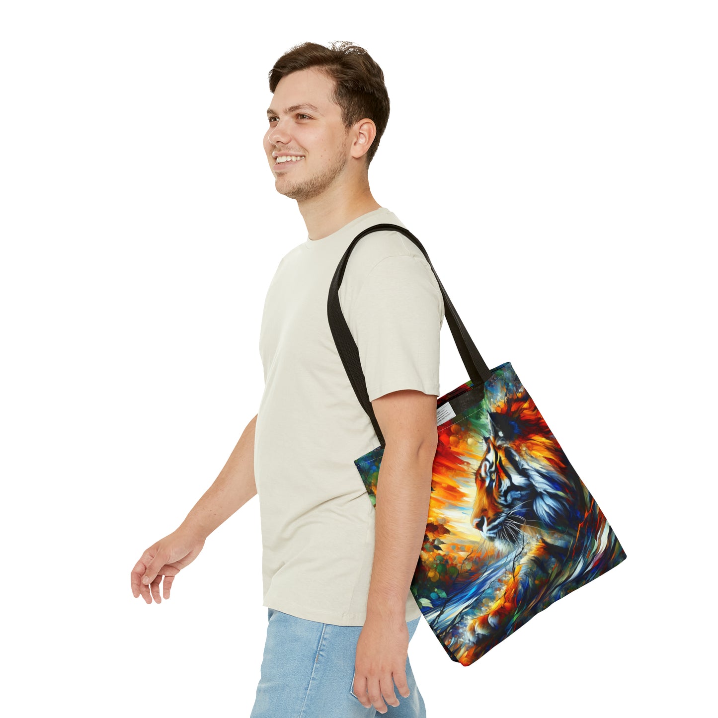 Tiger Focus Tote Bag