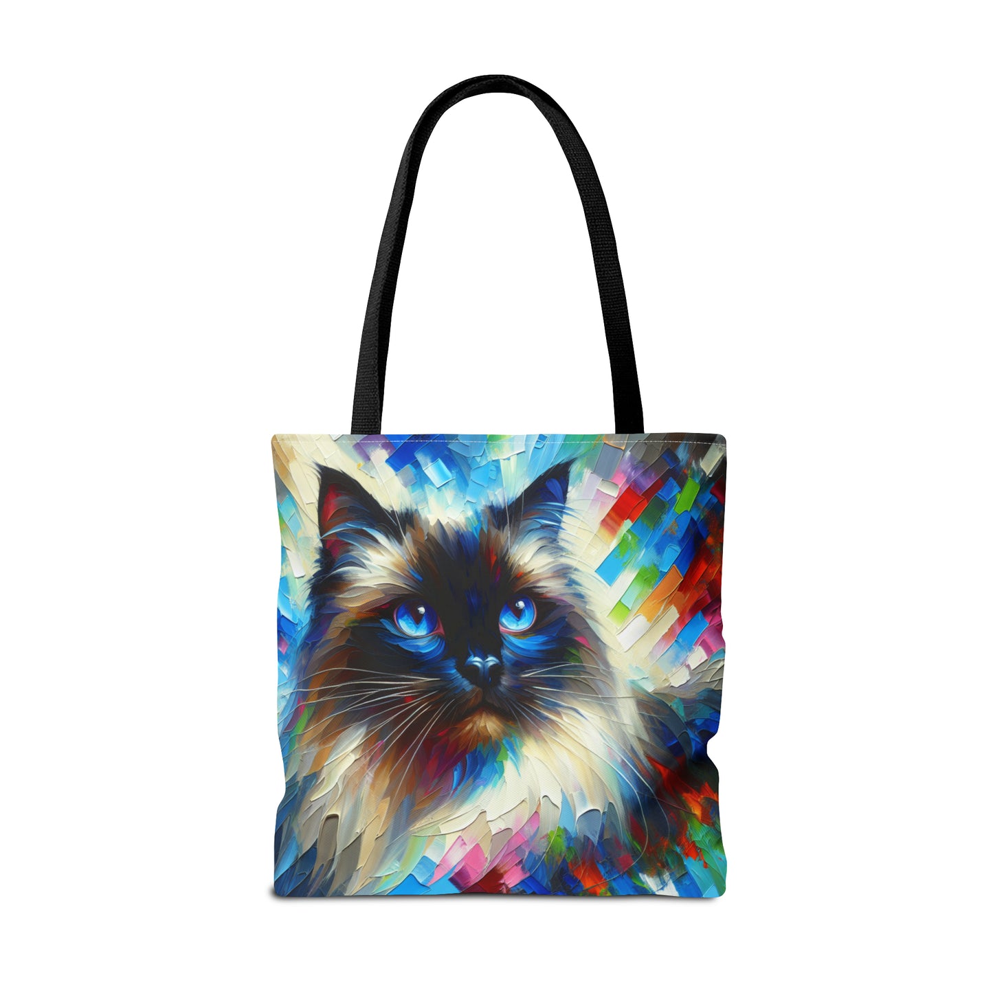 Longhair Sealpoint Cat - Tote Bag