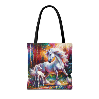 Unicorn Dad Meets His Daughter - Tote Bag