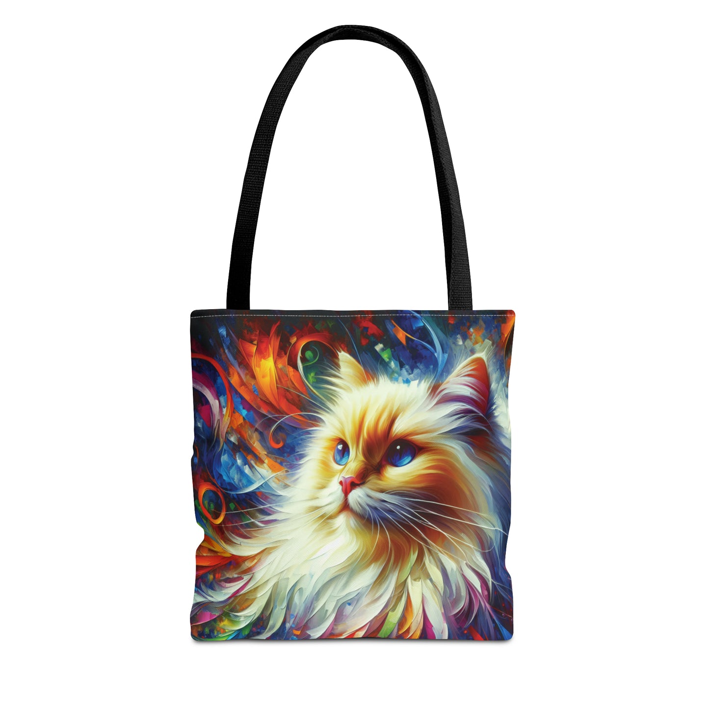 Longhair Flame Point Cat - Tote Bag