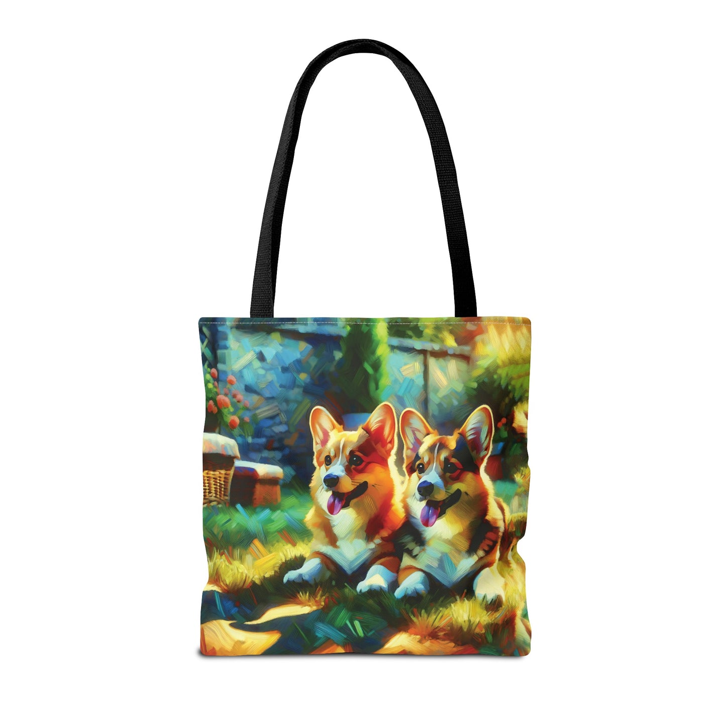 Pembroke Corgis Resting - Tote Bag