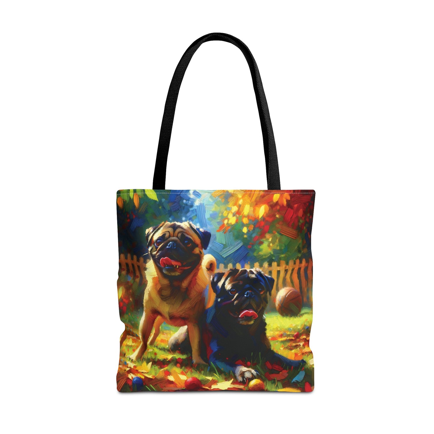 Pug Buddies Tote Bag