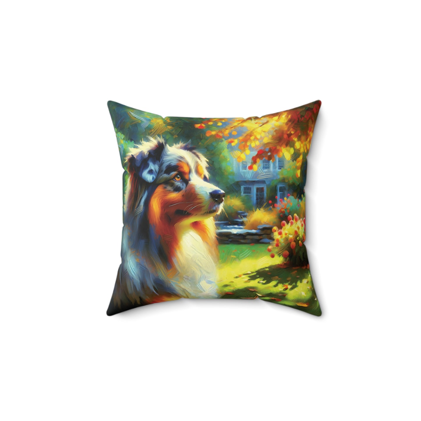 Aussie Autumn - Square Pillow