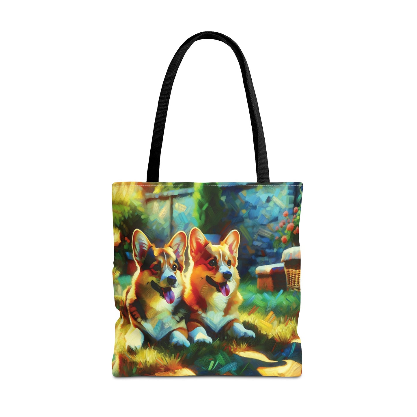 Pembroke Corgis Resting - Tote Bag