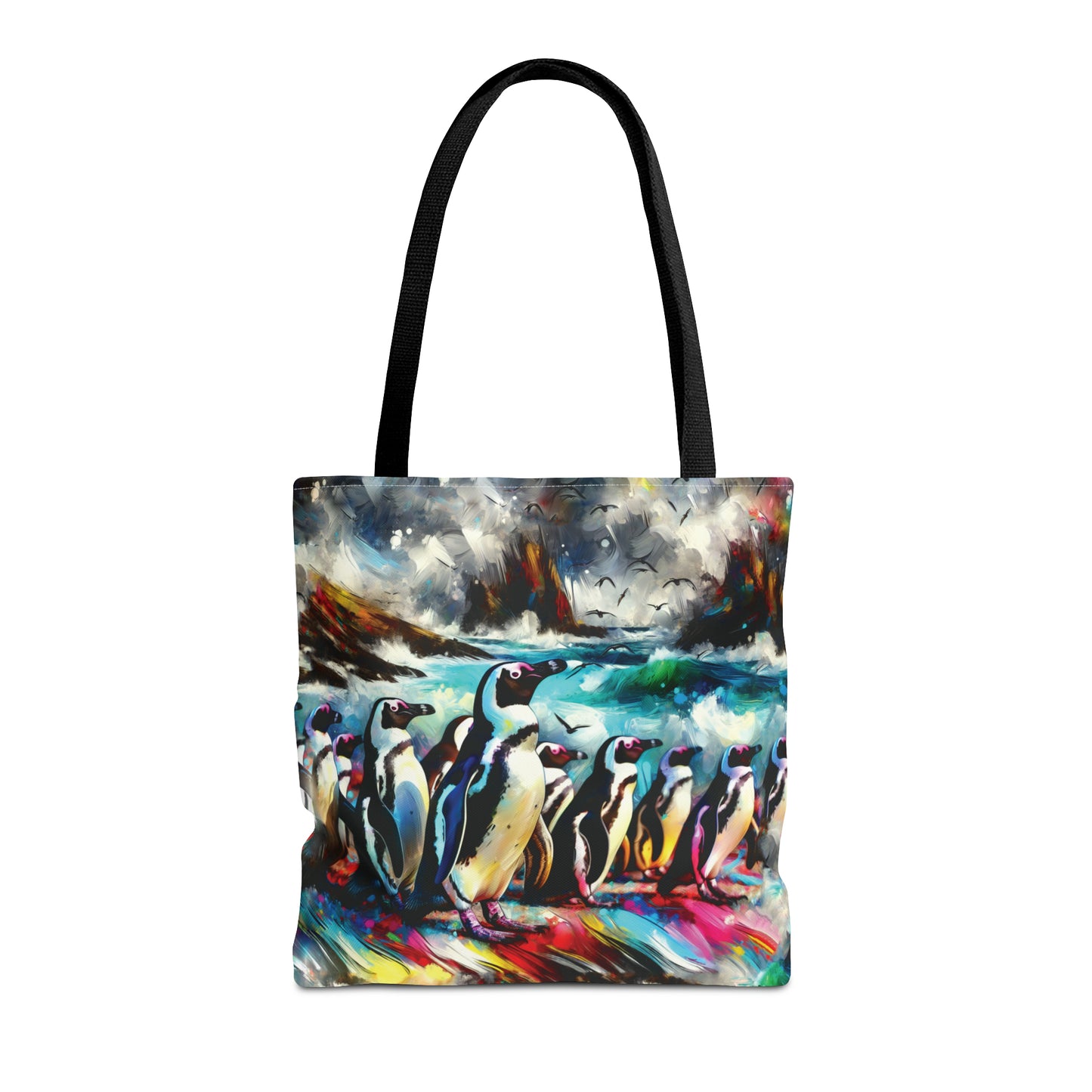 Penguin Colony Tote Bag