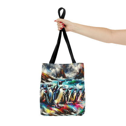 Penguin Colony Tote Bag