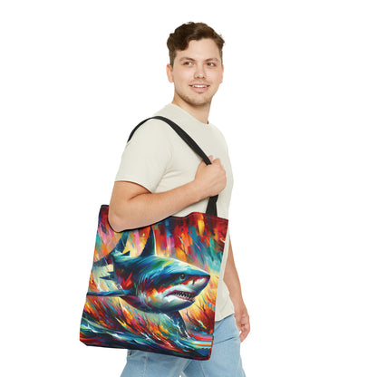 Great White Breach - Tote Bag