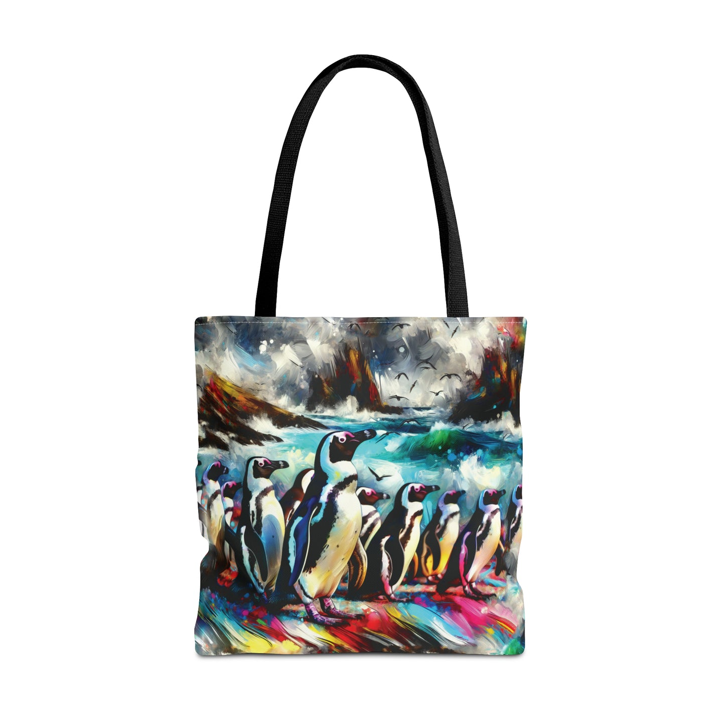 Penguin Colony Tote Bag