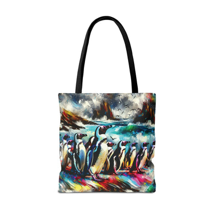 Penguin Colony Tote Bag