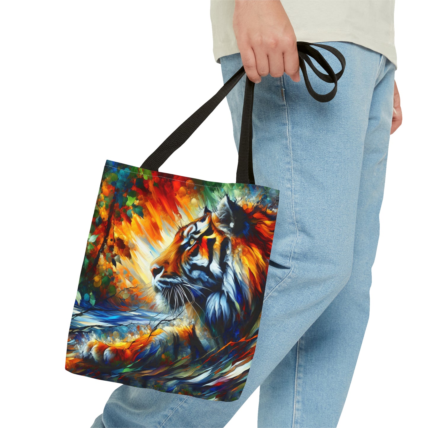 Tiger Focus Tote Bag