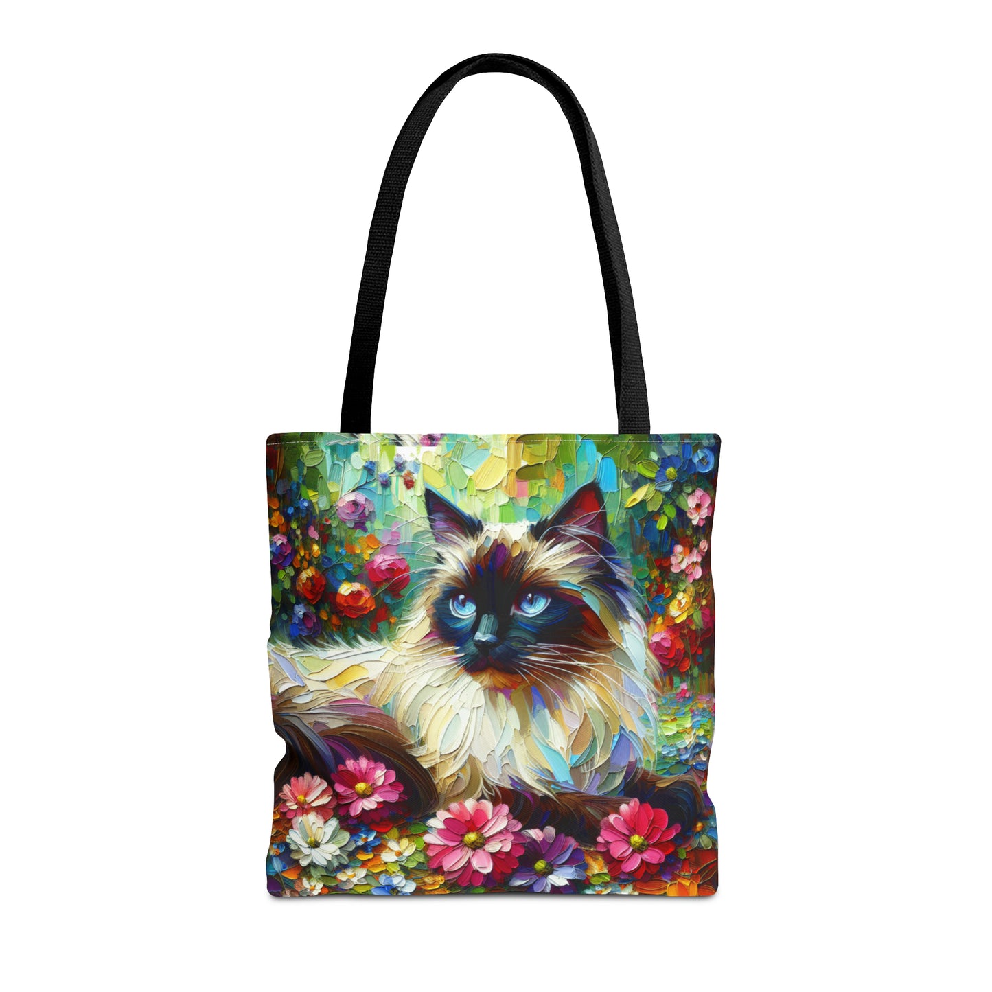 Longhair Colorpoint Cat - Tote Bag