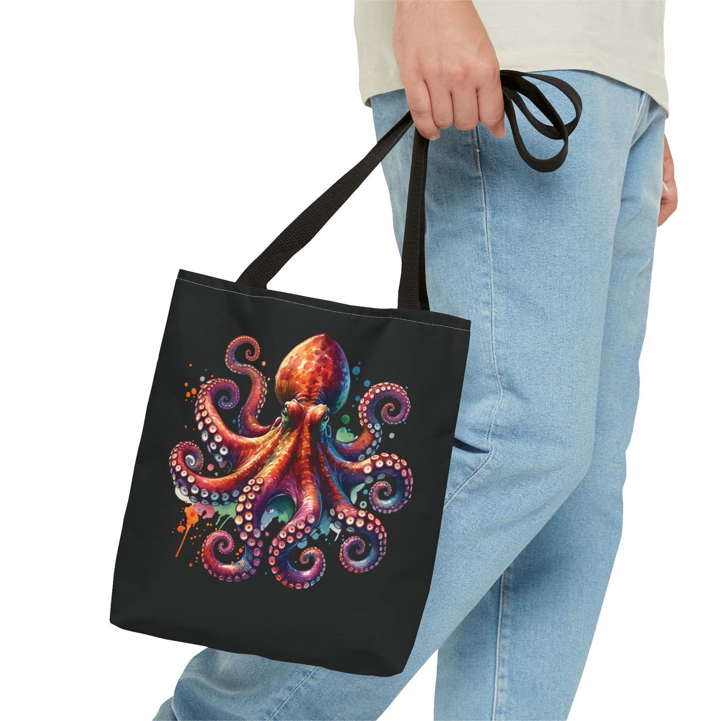 Octopus Front Tote Bag