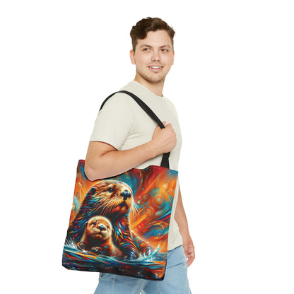 Sea Otters Tote Bag