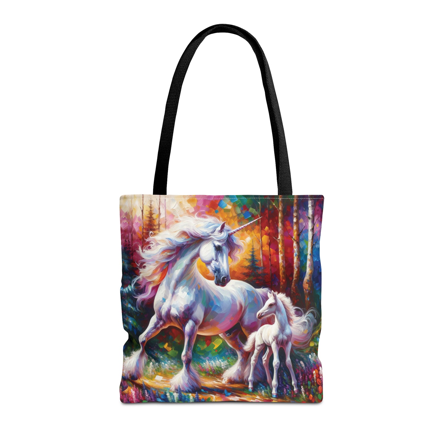 Unicorn Dad Meets His Daughter - Tote Bag