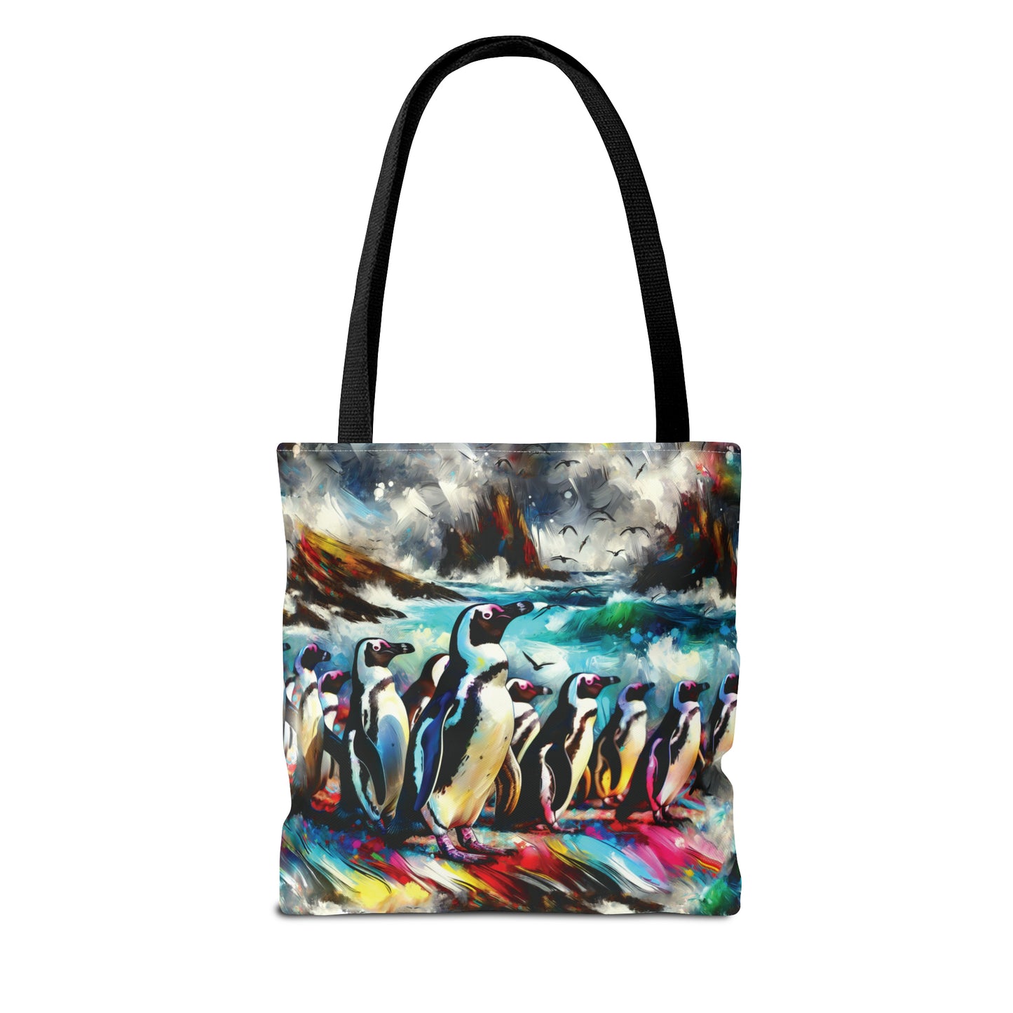 Penguin Colony Tote Bag