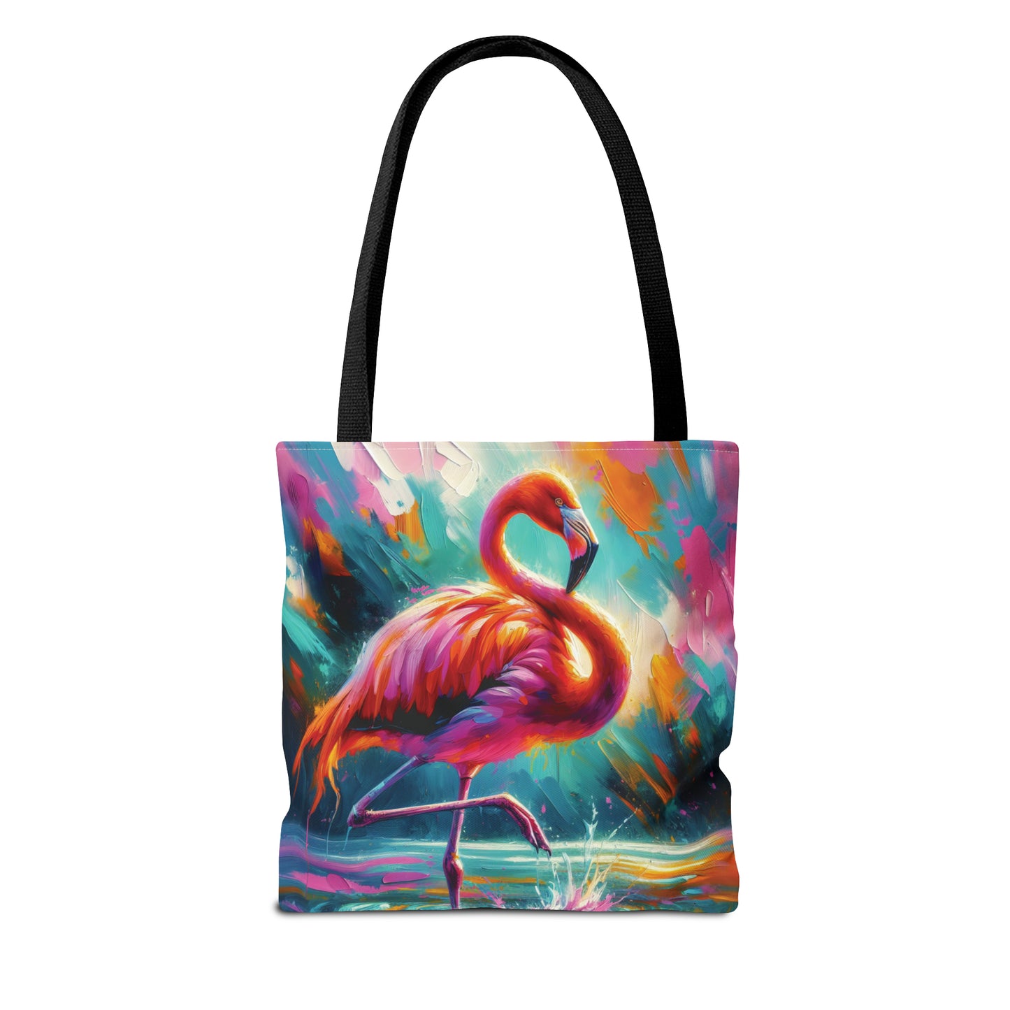 Lone Flamingo - Tote Bag