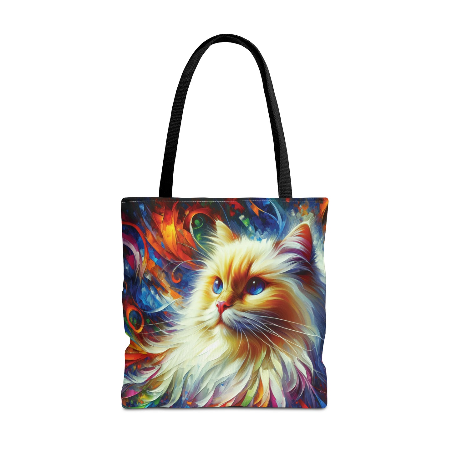 Longhair Flame Point Cat - Tote Bag