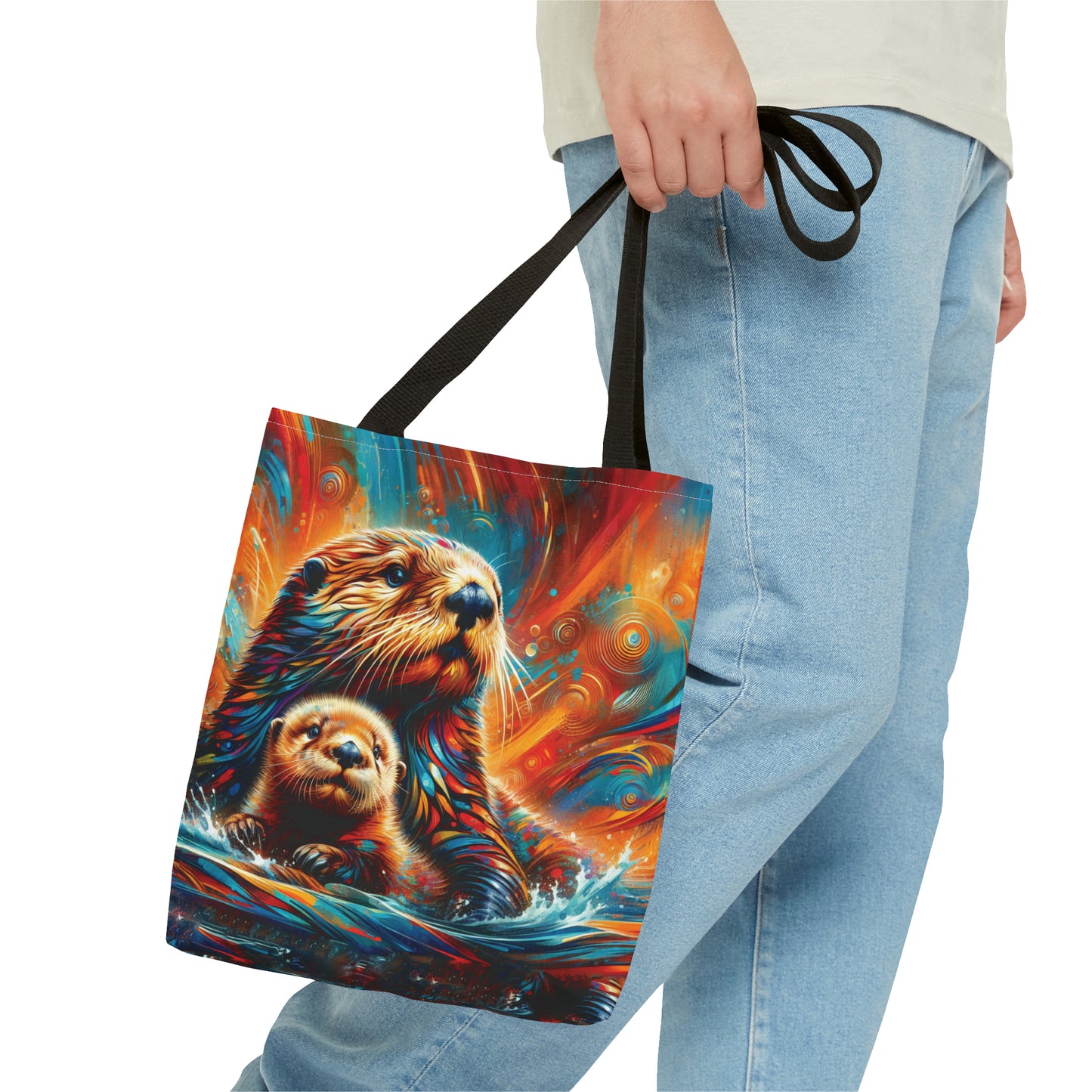 Sea Otters Tote Bag