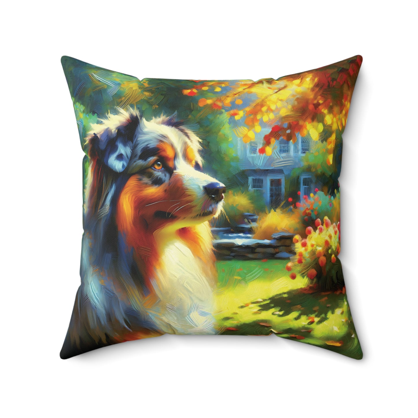 Aussie Autumn - Square Pillow