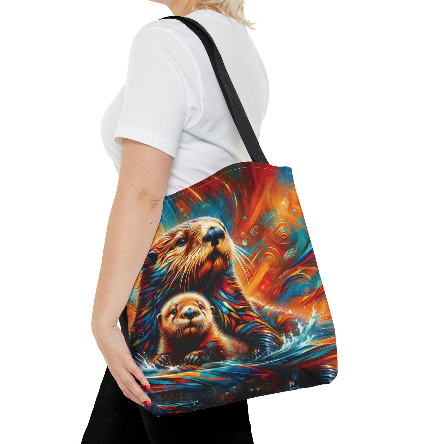 Sea Otters Tote Bag