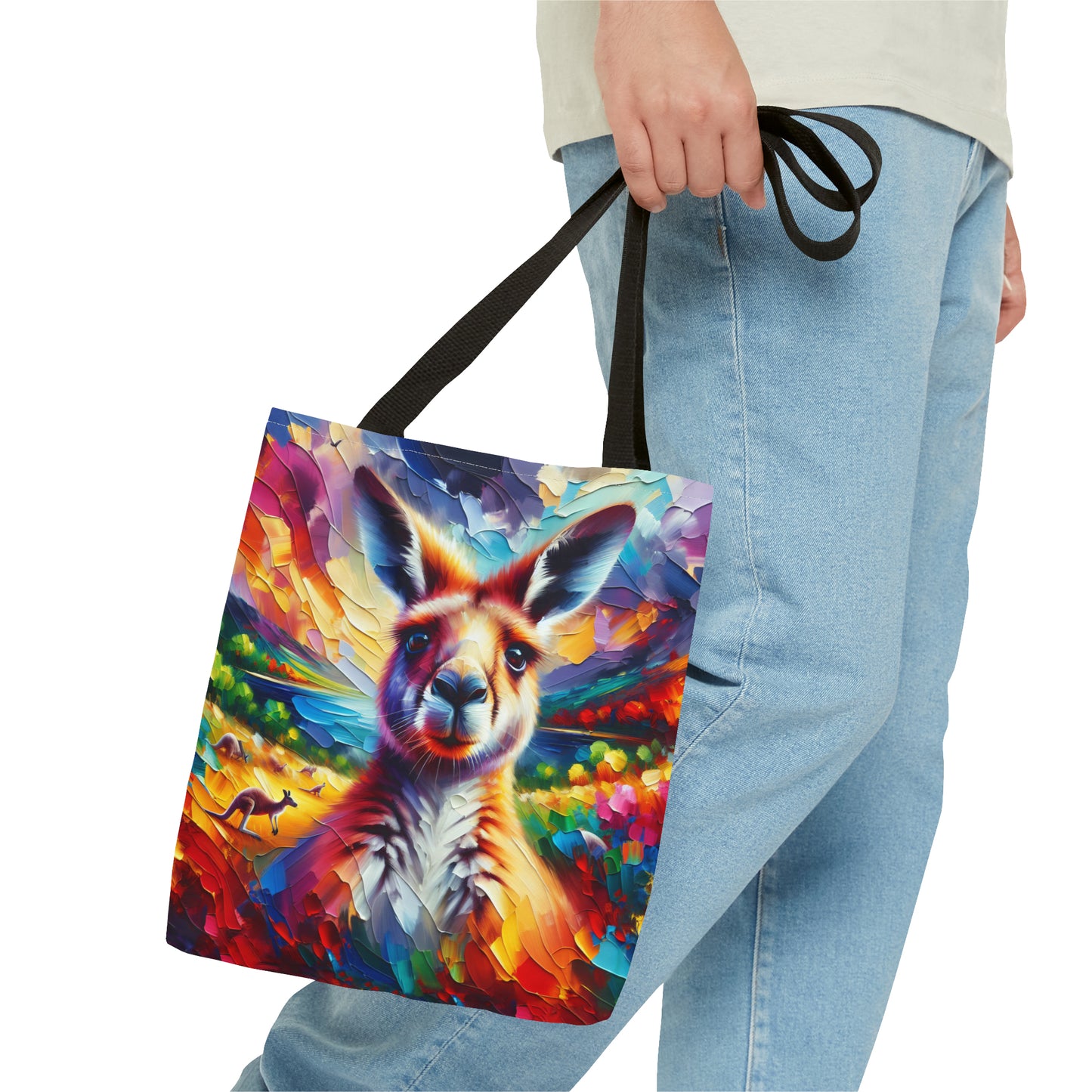 Kangaroo Photo Bomb - Tote Bag