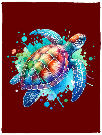 Sea Turtle WC2 Fleece Blankets