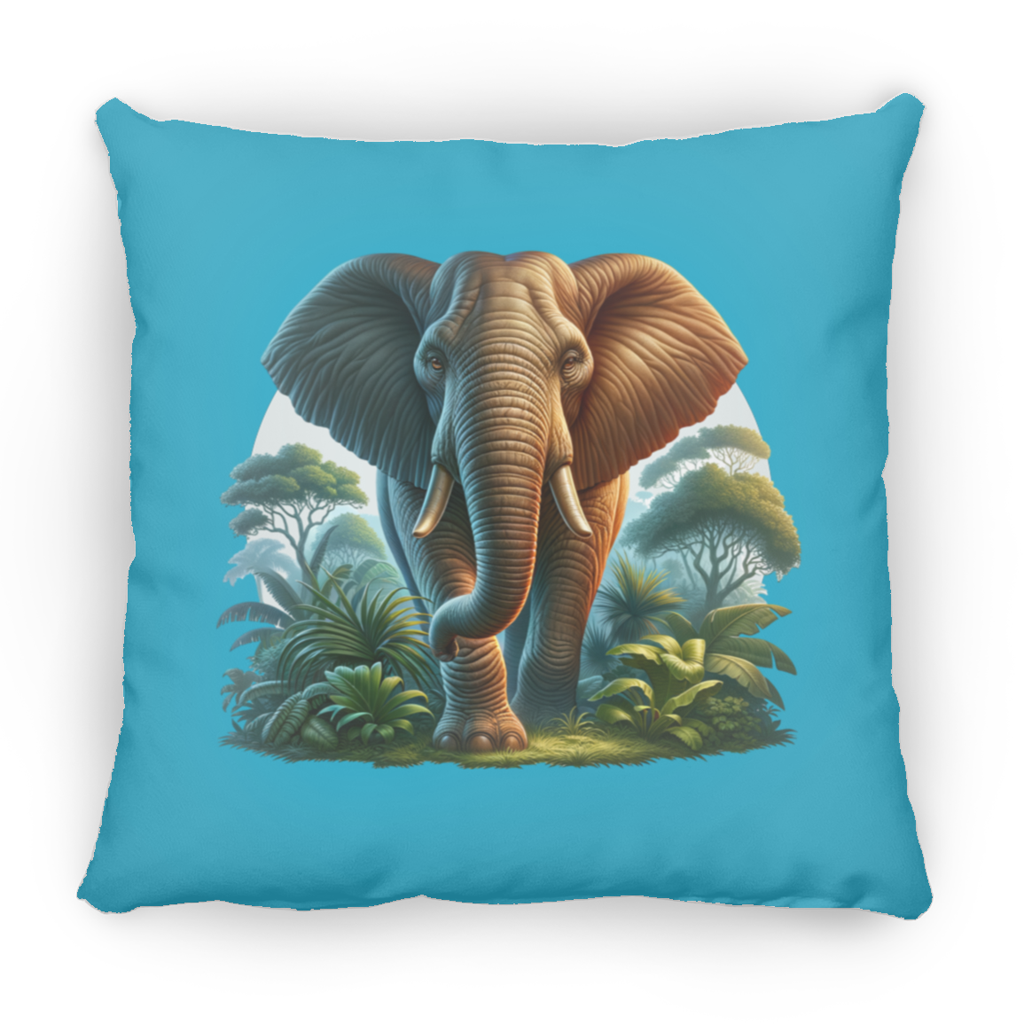 Elephant in Jungle - Pillows