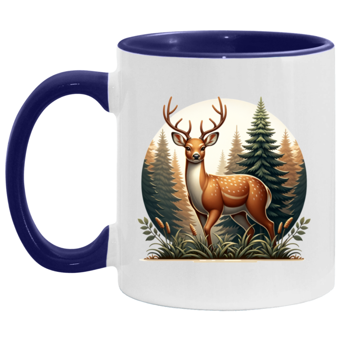 Buck in Forest - Mugs