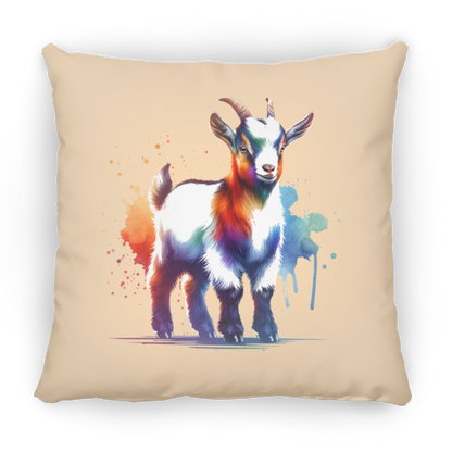 Standing Goat Watercolor - Pillows