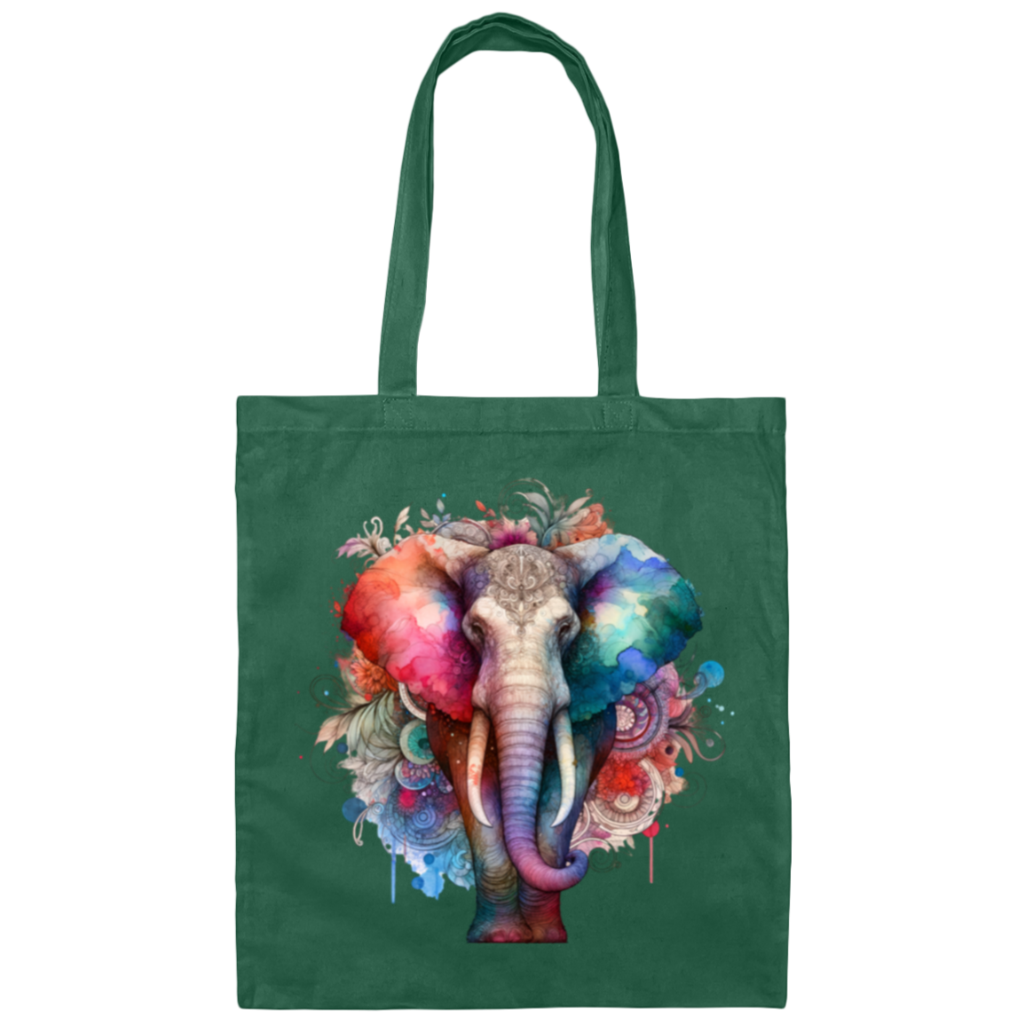 Elephant Majesty - Canvas Tote Bag