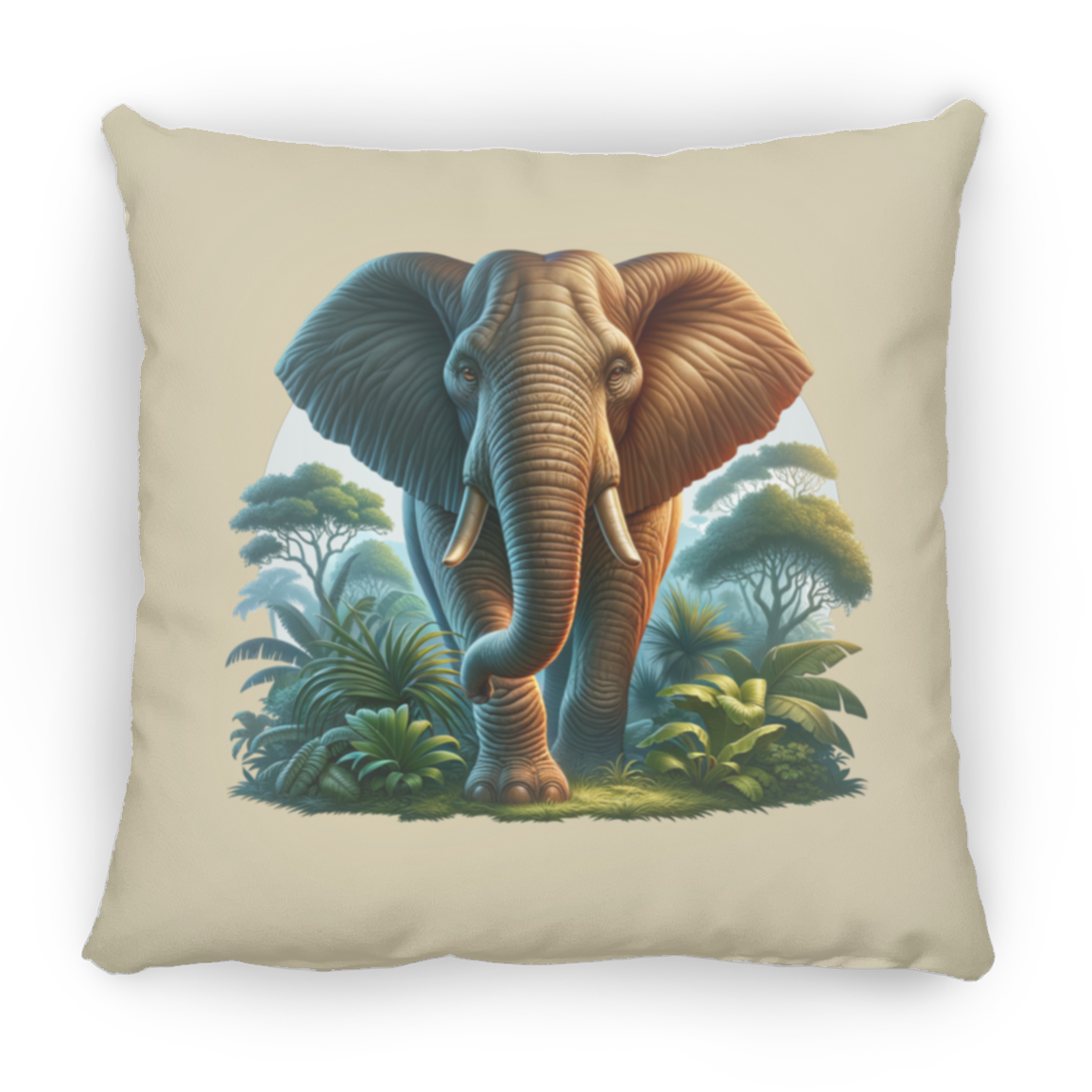 Elephant in Jungle - Pillows