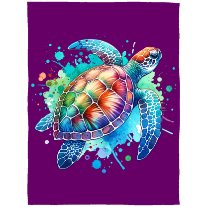 Sea Turtle WC2 Fleece Blankets