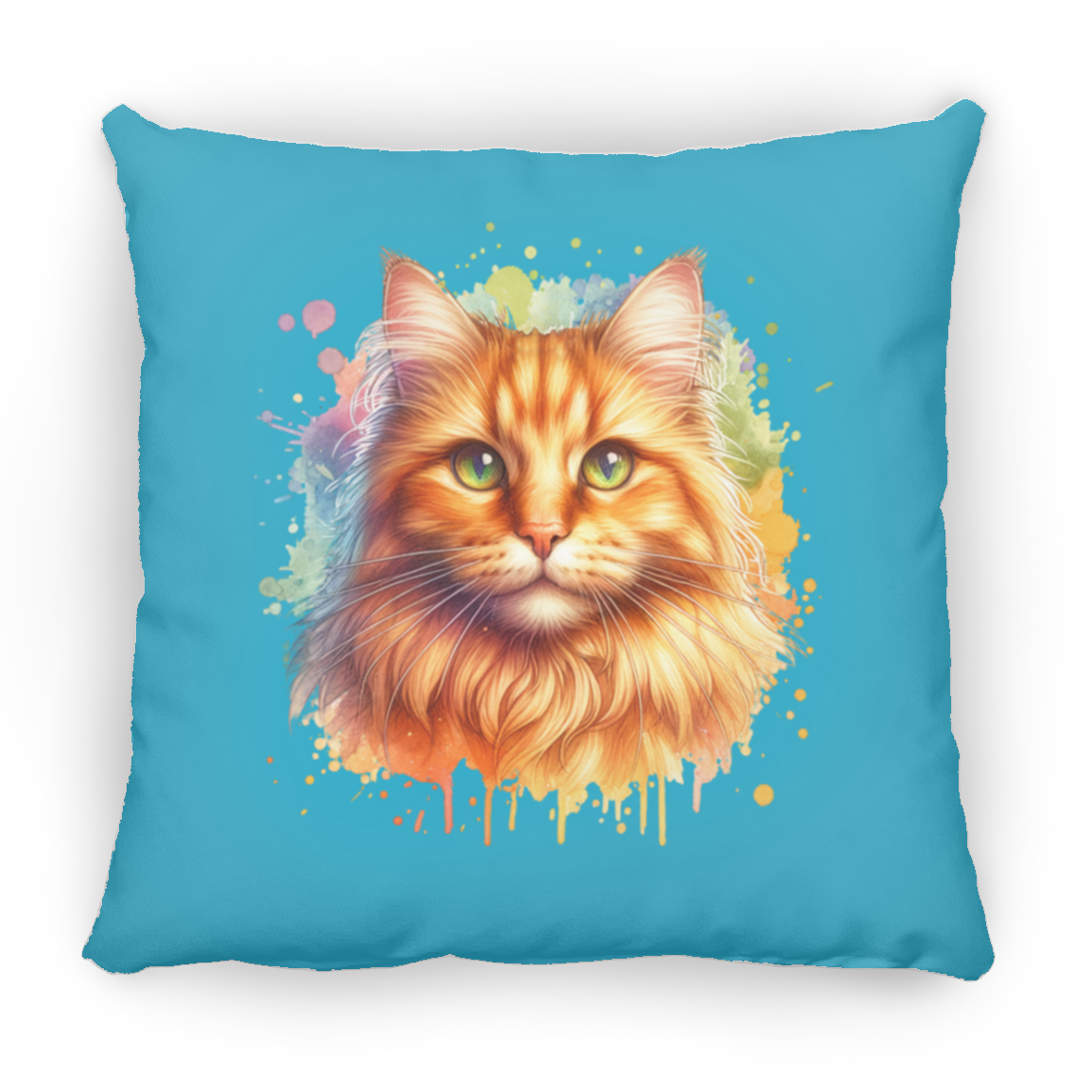 Orange Tabby Cat - Pillows